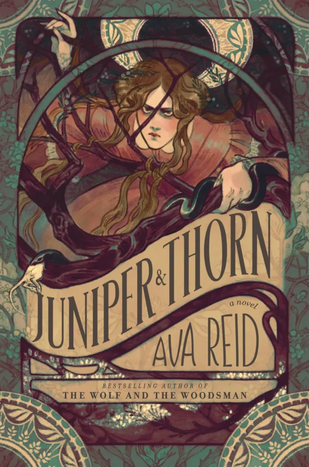 Book review of Juniper & Thorn by Ava Reid -- book cover