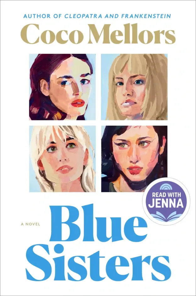 Book Review of Blue Sisters by Coco Mellors -- book cover